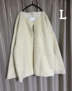 ボアムートンアウター rafraf × produced TOMO