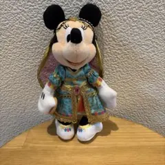 東京ディズニーシー 21周年 ミニー ぬいぐるみバッジ　マスコット　ストラップ