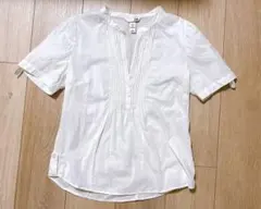 H&M ホワイト 半袖シャツ XS 未着用