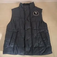 Abercrombie Kids ネイビー ダウンベスト 5-6歳用表示