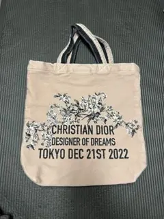 ChristianDior クリスチャンディオール 夢のクチュリエ展　限定トート