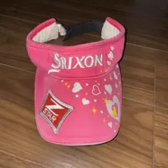 SRIXON Z-STAR ゴルフバイザー ピンク ハート柄のサムネイル