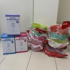 アサヒ飲料　ノベルティ　アンパンマン　フィギュアカップ　3個　パーティボウル8個