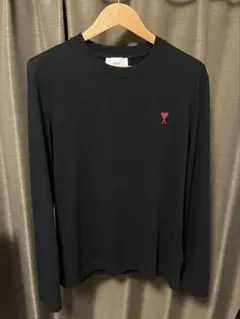 AMI PARISハート刺繍ロンT