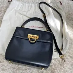 フェラガモ　ferragammo ハンドバッグ　ヴィンテージ