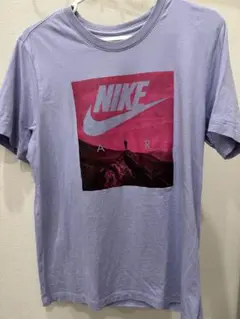 NIKE Tシャツ ライトパープル グラフィック