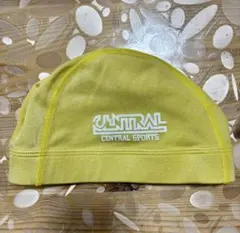 CENTRAL SPORTS 水泳帽 Mサイズ イエロー