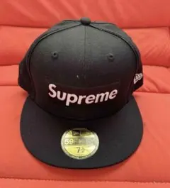supreme box logo cap new era ツバ裏 緑
