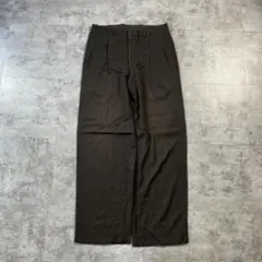 90s GIORGIO ARMANI slacks black イタリア製のサムネイル