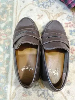 子供フォーマルシューズ　ローファー 15.0 ブラウン