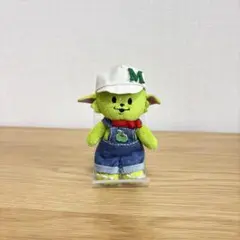 メメル　ぬい服　デニムサロペット、キャップ　2点　no.171