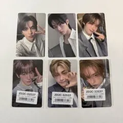 TWS playhard ユニバ　特典　6枚セット