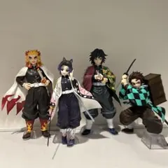 【鬼滅の刃】一番くじ MASTERLISE フィギュア 4体セット