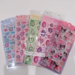 サンリオ うるちゅる＋ストーン＋ドロップジェリー 5枚セット