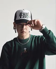 値下げ可能 STUDIO33 JESUS KIDS メッシュキャップのサムネイル