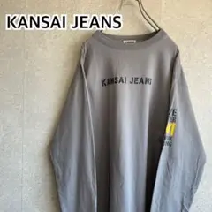 オールド 山本寛斎 ジーンズ ロンT kansai jeans ビッグロゴ Lのサムネイル