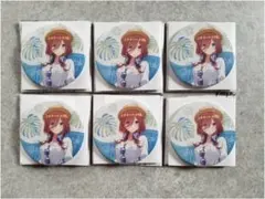 五等分の花嫁∬ あたり付き缶バッジ 三玖 6個セット