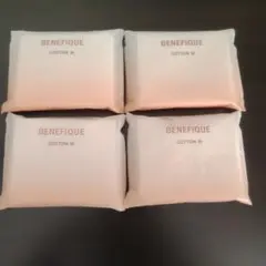 BENEFIQUE COTTON W 4枚入り×4セット