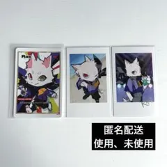 【匿名配送】CrazyRaccoon Ras チェキ風カード N・R3点セット