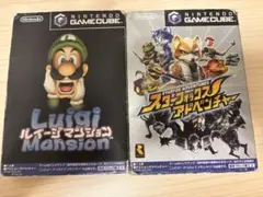 ゲームキューブ ソフト ルイージマンション スターフォックスアドベンチャー