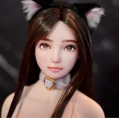 と*ど様 ♪♪ 1/6 ドール カスタムドールヘッド 帆夏 (ほなつ