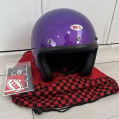 美品) BELL Custom 500 FLAKE PURPLE M - メルカリ