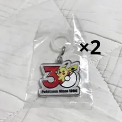 【２個セット】 ポケモン メタルチャーム ピカチュウ