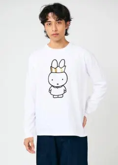 新品！グラニフ ミッフィー ロングTシャツ メンズ XLサイズ カットソーのサムネイル