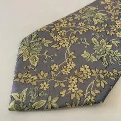 Yves Saint Laurent 花柄ネクタイ