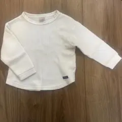 petit main ワッフル長袖Tシャツ 90