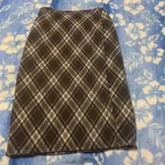 に*k様 値下げ！チェック柄 巻きスカート