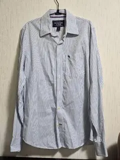 Abercrombie & Fitch 長袖シャツ ストライプ Lのサムネイル