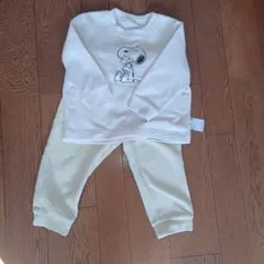 UNIQLO スヌーピー ベビーパジャマ 90cm