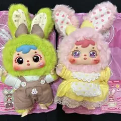 サミュエル　samuel 三小毛　ぬいぐるみ　キーホルダー　うさぎ　2点