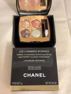 新品未使用/限定品　CHANEL レキャトルオンブル ビザンス318 2025年最新】シャネル レキャトルオンブル ビザンス318の人気
