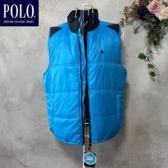 【新品】ポロ　POLO BCS 中綿ベスト　軽量　撥水　LL