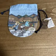 スヌーピー 巾着ポーチ
