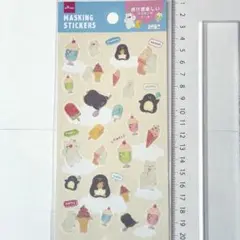 シートシール　フローズンアニマル