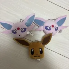 ポケモン フェイスぬいぐるみ「イーブイフレンズ」　イーブイ　エーフィ　プライズ