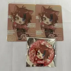 すとぷり　莉犬／カード/缶バッチ　まとめ売り