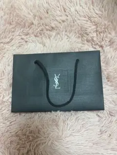 YSL 黒 ショップ袋 小型