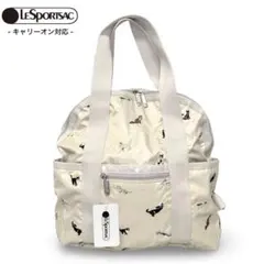 ✨新品タグ付 LeSportsac 2wayバックパック リュック 猫柄 刺繍のサムネイル