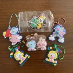 BT21 キャラクターキーホルダー 6個セット