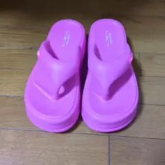Ocean Pacific 厚底ビーチサンダル ピンクのサムネイル