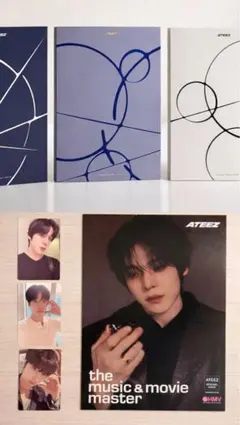 ATEEZ GOLDEN HOUR : Part.4 CD 3種＋ユノ トレカ