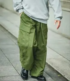 FREAK’S STORE/ワイドシルエット 8ポケットカーゴパンツ