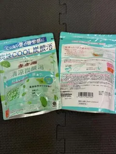 きき湯　清涼炭酸湯　すっきりミントの香り　360g × 2袋のサムネイル