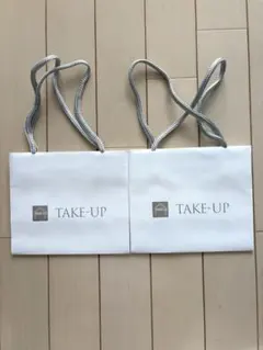 TAKE-UP ショップ袋 2枚セットのサムネイル