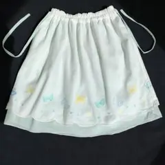 ♥seraph　キッズ　スカート　130センチ　エメラルドグリーン