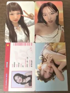 ナヨン　twice トレカ　セット ICカード　im nayeon 証明写真